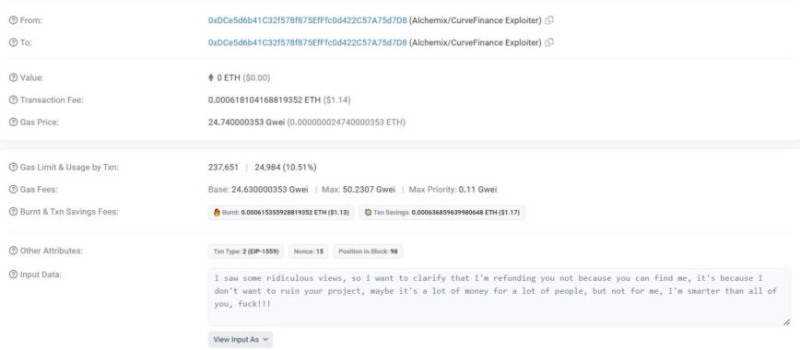 Can Curve Finance Catch Its Hacker? $1.85M Bounty Now For Public Assistance