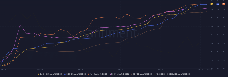 Shrimps may gain from Dogecoin’s price if this prediction comes true